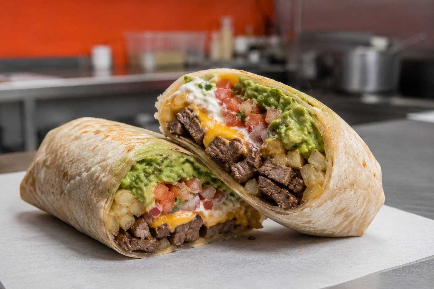 California Burritos en Escandón.