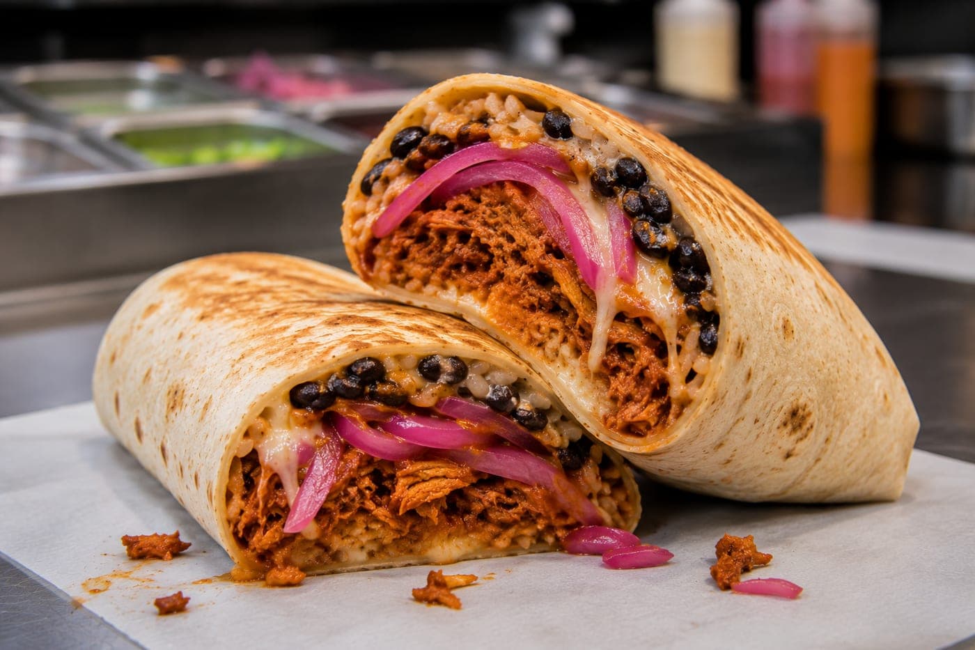 Cochinita — Burrito de cochinita
